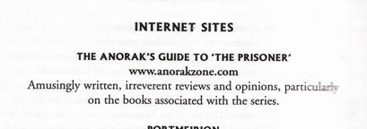 The link printed in Powys Media's Prisoner novels... thanks guys
