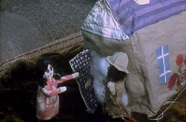 Uncle Feedle and his inside-out house, full of cotton wool. He's a silly bugger, ain't he? And who's uncle IS he? God knows