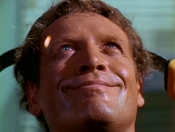 Pat's subtle, restrained performance in this one is...  interesting