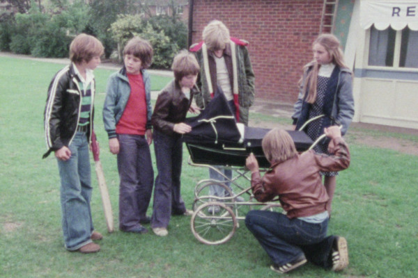 Your actual gang, from left to right: Graham, Robert, Keith, Lux, Mildred and William