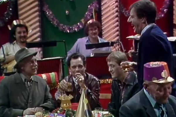 Russell Harty and the gang
