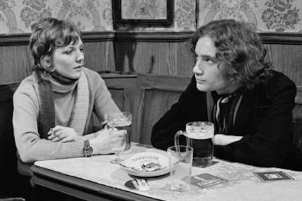 This is, I believe, Michael Feast as 'Tim' and Margo Andrew as 'Isabella'. Hard to tell when the thing's missing, innit? The anal missing stats for series two and four were 28% and 23% respectively, btw, but it started to feel a bit 'statty' for the start of an article, so I toned it down a bit