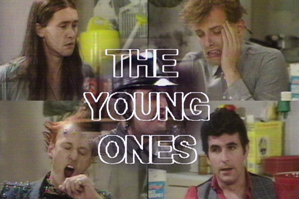 The first Young Ones logo... it's not as polished as the one for the second series, but it's arguably more CHARMING. Which can be said about the first/second in many ways